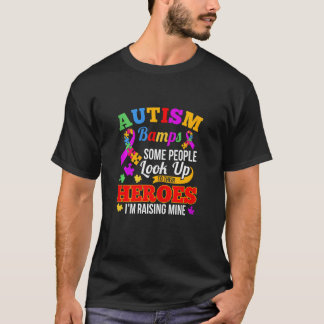 Camiseta Mulheres Autismo Bamps Pessoas Olham Para Seus Her