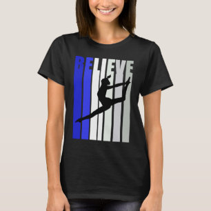 Camiseta Mulheres Azuis Acreditam em Pista de Esquadrão Ins