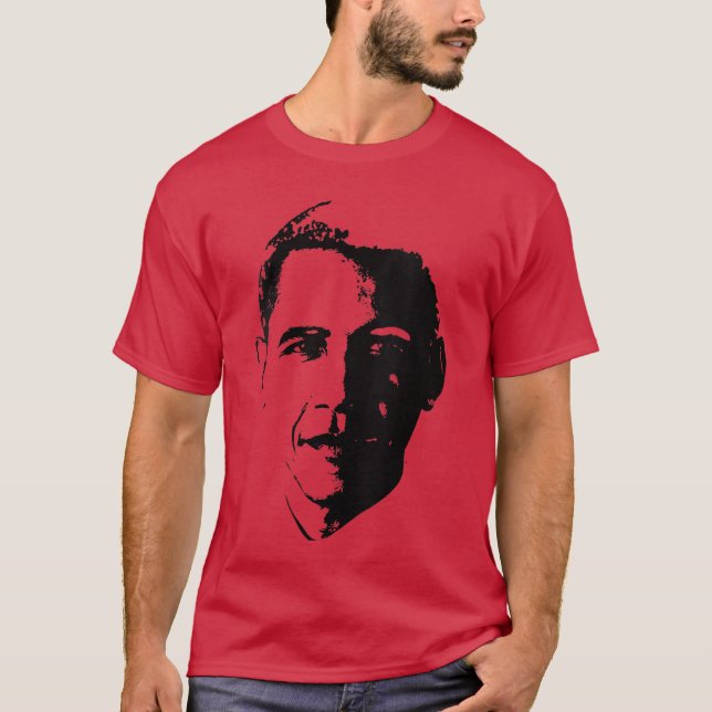 Camiseta Mulheres Barack Obama VNeck (Frente)