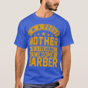 Camiseta Mulheres Barber Engraçadas Orgulham