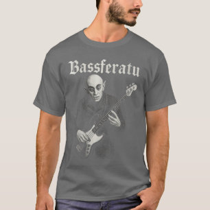 Camiseta Mulheres Bassferatu Terror Gótico Halloween Baixo