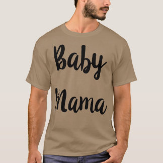 Camiseta Mulheres Bebê Mamãe Pai Fingindo para Paren