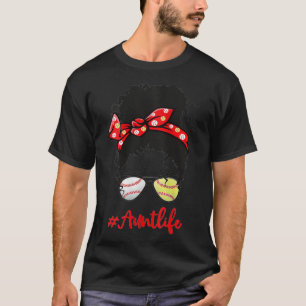 Camiseta Mulheres beisebol tia tia tia tiaLife Softball tia
