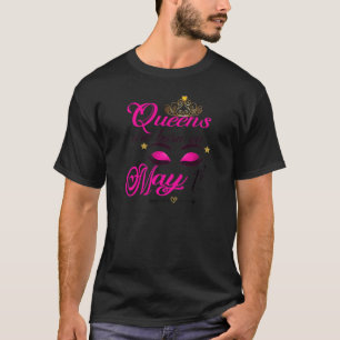 Camiseta Mulheres Belas Garotas De Aniversário As Filas De 