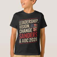 Mulheres Bernie Sanders E Aoc 2028 Para O Presiden
