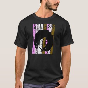 Camiseta Mulheres Black Princess African American Orud Blac