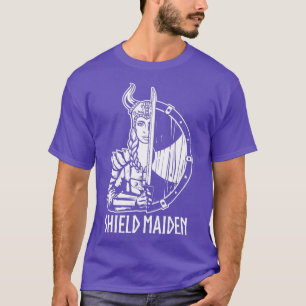 Camiseta Mulheres Blindagem Menina Viking