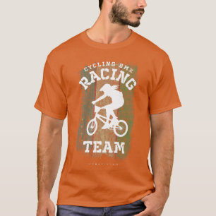Camiseta Mulheres BMX Bike Usbequistão Bandeira Ciclismo Ra