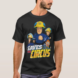 Camiseta Mulheres Bombeiros Cartoons Sam Engraçado
