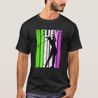 Camiseta Mulheres Bonitas Golfistas Motivacionais Inspirado