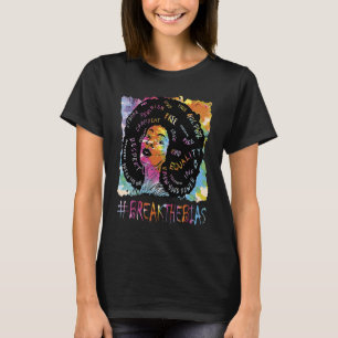 Camiseta Mulheres bonito da história negra quebram o viés