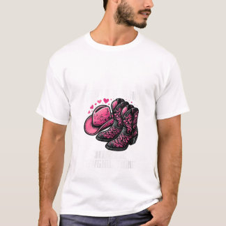 Camiseta Mulheres Boots e Bling Cowgirl Rodeo Horseback Ri