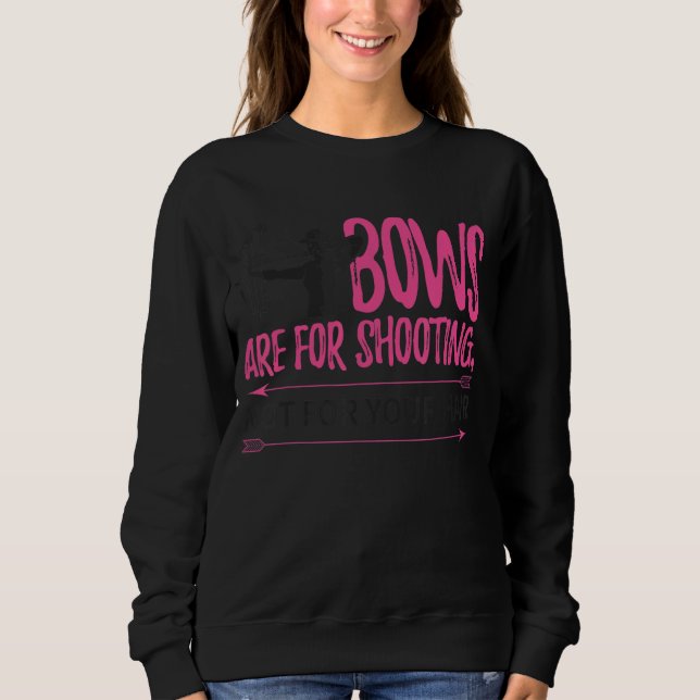 Camiseta Mulheres Bowhun Archer Deer Hunter Girls Bowhunt (Frente)