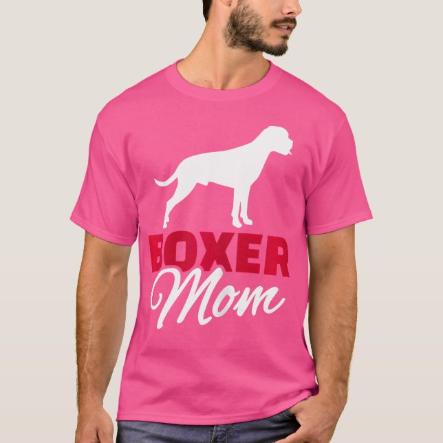 Camiseta Mulheres Boxer Mãe (Frente)