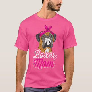 Camiseta Mulheres Boxer Mãe