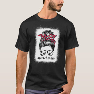 Camiseta Mulheres Branqueadas De Futebol Mãe Chuva De Futeb