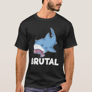 Camiseta Mulheres brutais que pescam tubarões