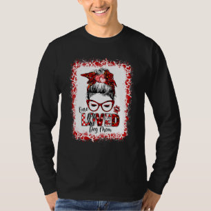 Camiseta Mulheres Cabelo Pedrado Um Cachorro Adorado Namora