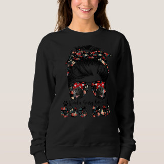 Camiseta Mulheres Cachorro Kelpie Australiano Mãe Mensy Bun