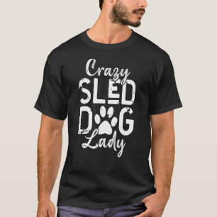 Camiseta Mulheres Cachorro Maluco Dama 2
