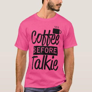 Camiseta Mulheres Café das Mulheres Antes de Falar