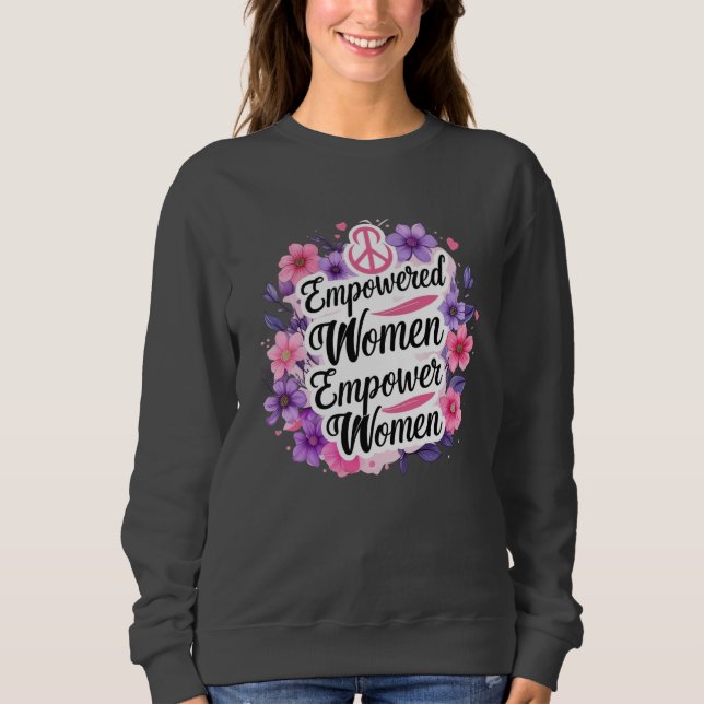 Camiseta Mulheres capacitadas empoderam mulheres (Frente)