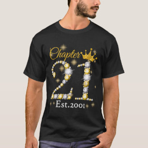 Camiseta Mulheres Capítulo 21 EST 2001 21 anos Nascimento d