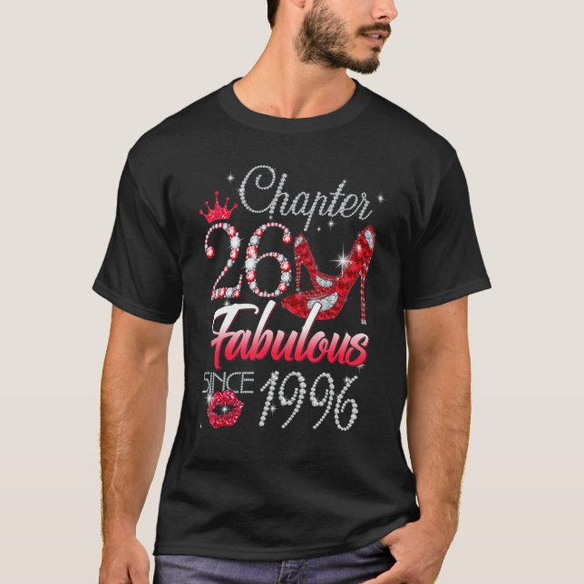 Camiseta Mulheres Capítulo 26 Fabuloso Desde 1996 26º Anive (Frente)
