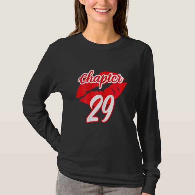 Camiseta Mulheres Capítulo 29 Com Lábios Para Mulheres Aniv (Frente)