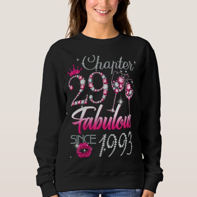 Camiseta Mulheres Capítulo 29 Fabuloso Desde 1993 29º Anive (Frente)