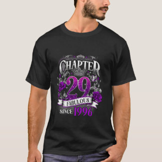 Camiseta Mulheres Capítulo 29 Fabuloso Desde 1996 29º Anive