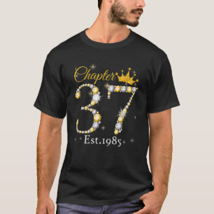 Camiseta Mulheres Capítulo 37 EST 1985 37 Anos 37