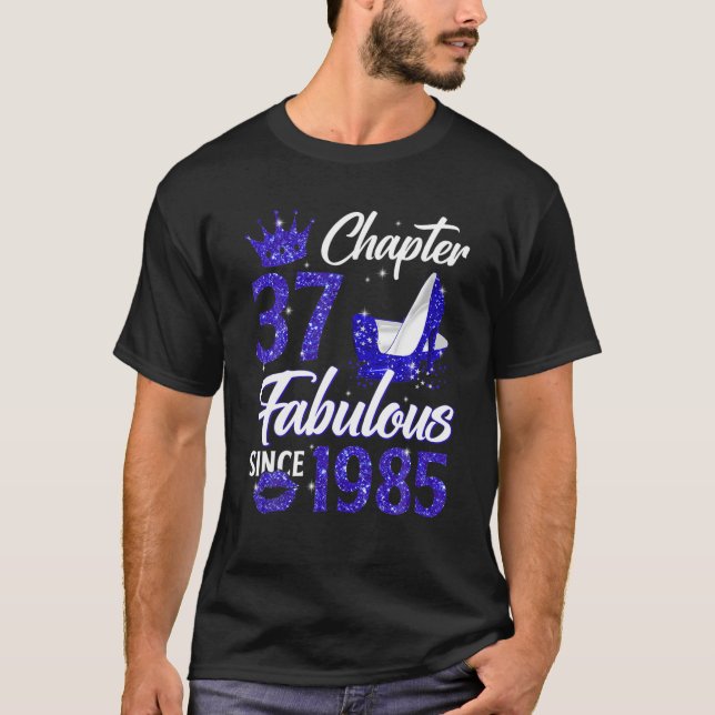 Camiseta Mulheres Capítulo 37 Fabuloso Desde 1985 37º Anive (Frente)
