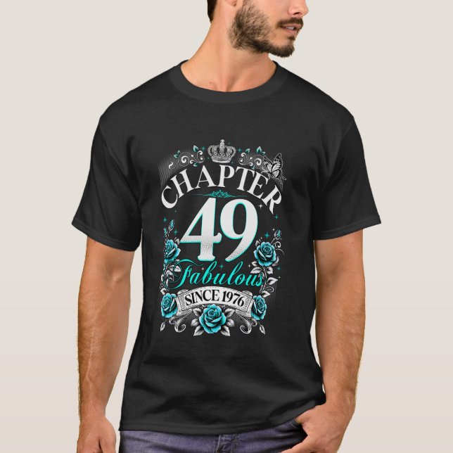 Camiseta Mulheres Capítulo 49 Fabuloso Desde 1976 49º Anive (Frente)