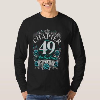 Camiseta Mulheres Capítulo 49 Fabuloso Desde 1976 49º Anive