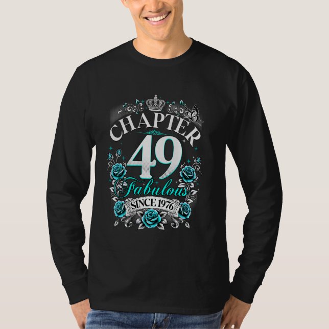 Camiseta Mulheres Capítulo 49 Fabuloso Desde 1976 49º Anive (Frente)