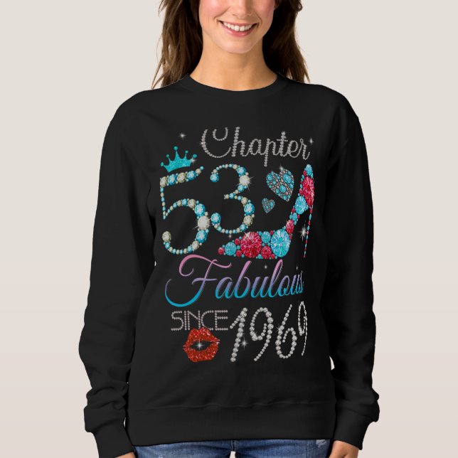 Camiseta Mulheres Capítulo 53 Fabuloso Desde 1969 53º Anive (Frente)
