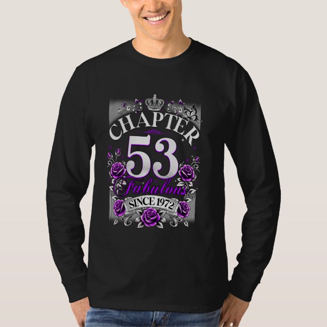 Camiseta Mulheres Capítulo 53 Fabuloso Desde 1972 53º Anive (Frente)