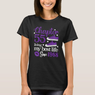 Camiseta Mulheres Capítulo 55 Vivendo Minha Melhor Vida Des