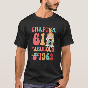 Camiseta Mulheres Capítulo 61 Fabuloso Desde 1962 Vintage G