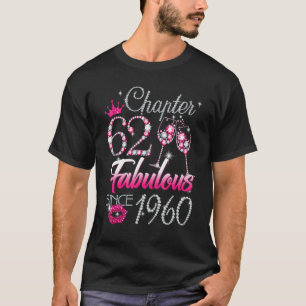Camiseta Mulheres Capítulo 62 Fabuloso Desde 1960 62º Anive