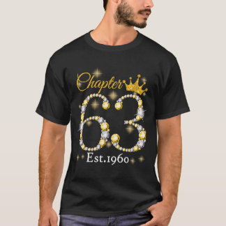 Camiseta Mulheres Capítulo 63 Fabuloso Desde 1960 63º Anive