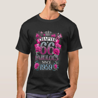 Camiseta Mulheres Capítulo 66 Fabuloso Desde 1959 66º Anive
