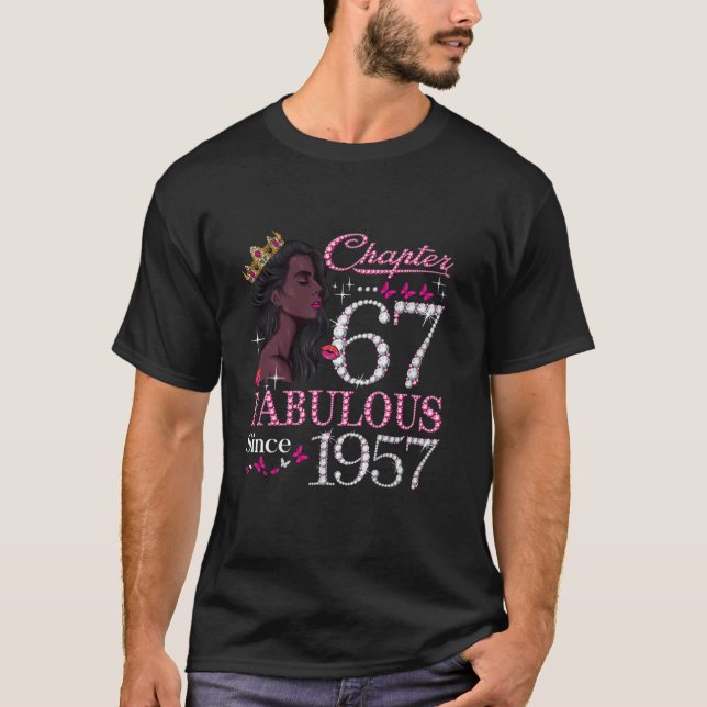 Camiseta Mulheres Capítulo 67 EST 1957 67 Anos 30 (Frente)
