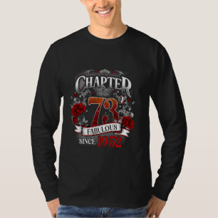 Camiseta Mulheres Capítulo 73 Fabuloso Desde 1952 73º Anive