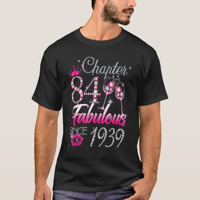 Camiseta Mulheres Capítulo 84 Fabuloso Desde 1939 84º Anive (Frente)