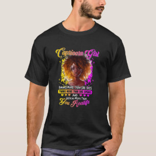 Camiseta Mulheres Capricórnio Queens São Nasceres 22 De D