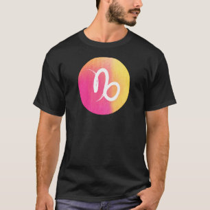 Camiseta Mulheres Capricórnio Zodiac Para Seu Horoscópio As
