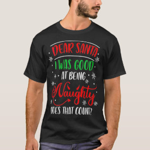 Camiseta Mulheres Caras Papais noeis Eu Era Boa Em Ser Cria