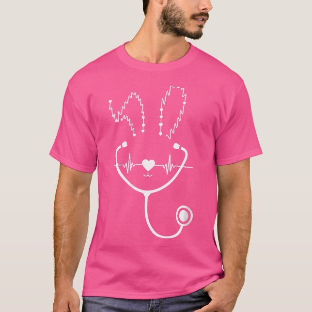 Camiseta Mulheres Cardiologistas Batimento Cardíaco Ekg Méd (Frente)